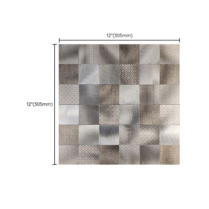 Lisslune | Aluminium-Plastic Wall Panel Industrial Style Home Living Room Panel Wall (1-Pack)