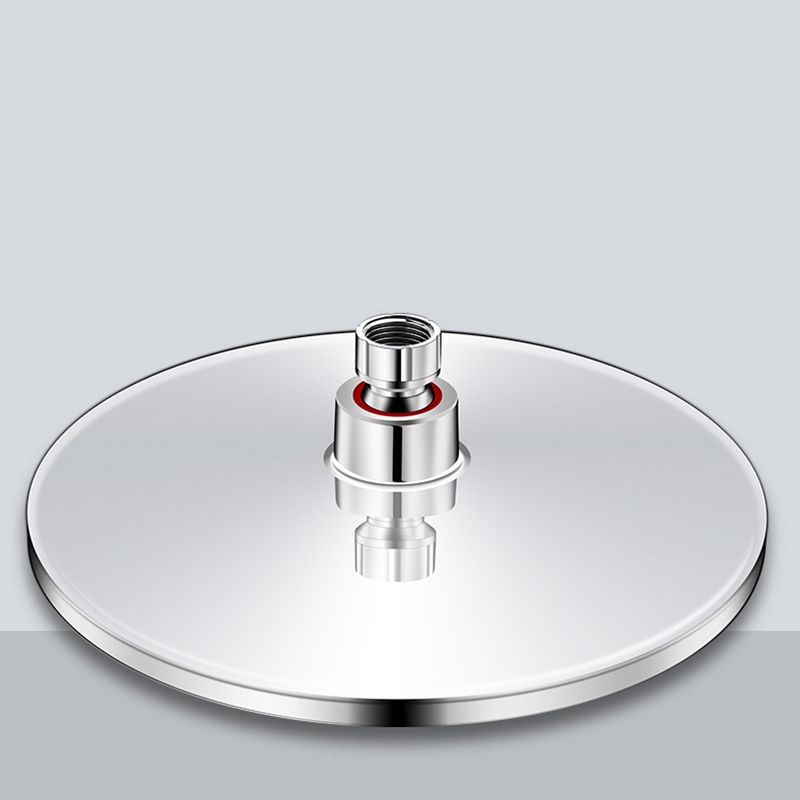 Lisslune | Contemporary Showerhead Combination Rainfall Chrome Wall Mount Showerhead