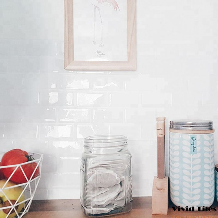 Lisslune | Plastic Peel & Stick Subway Tile Modern Simple Peel & Stick Subway Tile