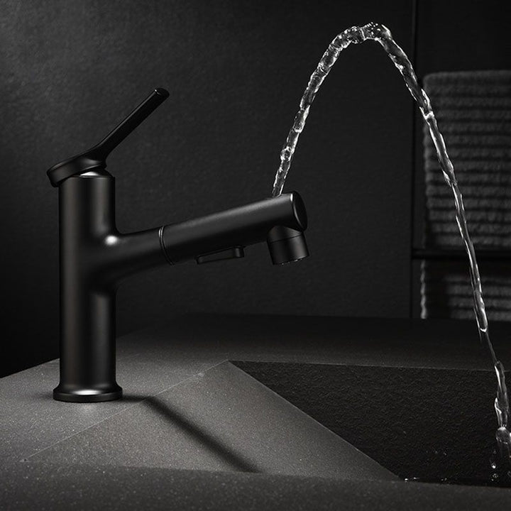 Lisslune | Contemporary Style Faucets Widespread Lever Handles Faucets for Bathroom