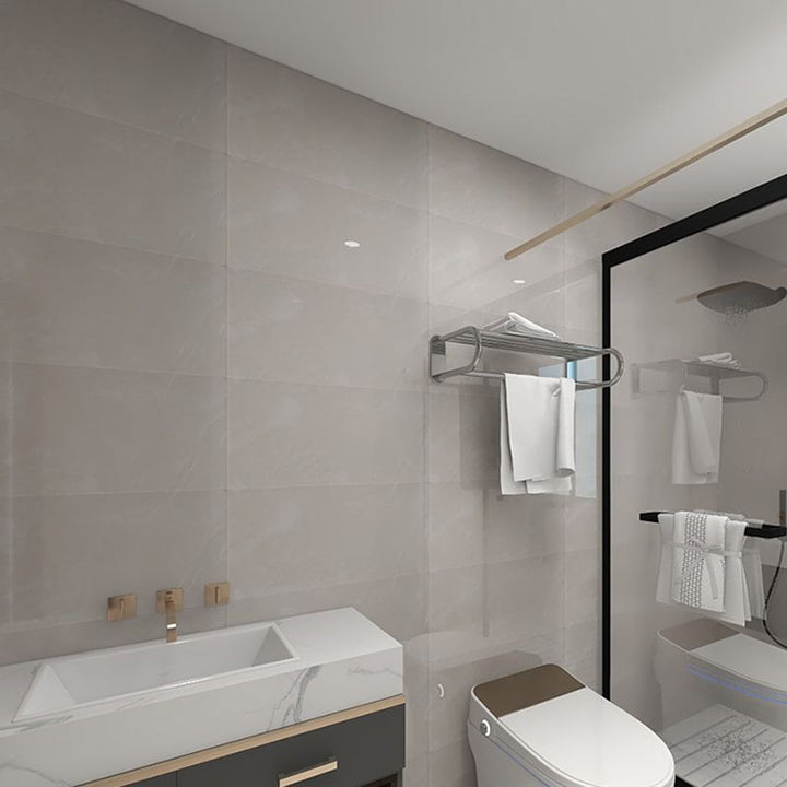 Lisslune | PVC Peel/Stick Wall Tile Rectangular Peel and Stick Wall Tile