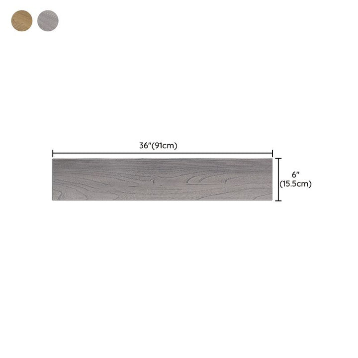 Lisslune | Contemporary Wood Tile Smooth Rectangle Teak Wood for the Living Room