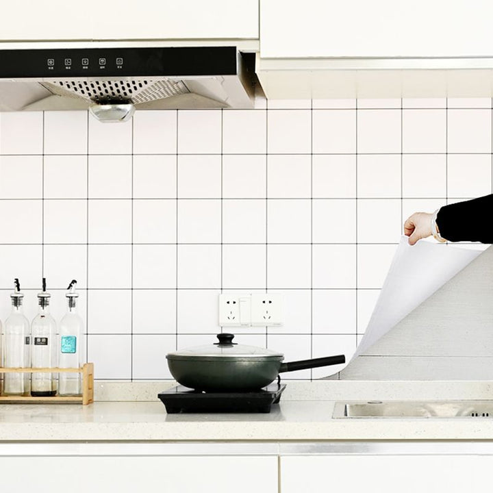 Lisslune | Modern Kitchen Backsplash Tile Waterproof Peel and Stick Mosaic Tile