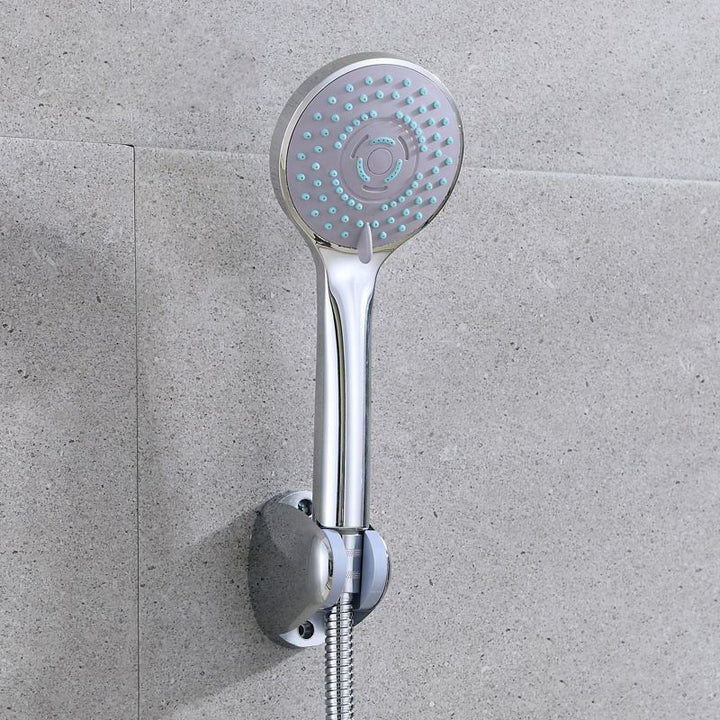 Lisslune | Metal chrome Hand shower Modern Rainfall Handheld Showerhead
