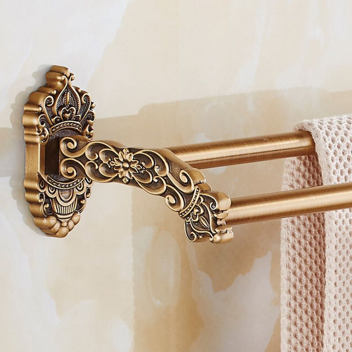 Lisslune | Traditional Bathroom Accessory Set Gold Bathroom Accessory Kit