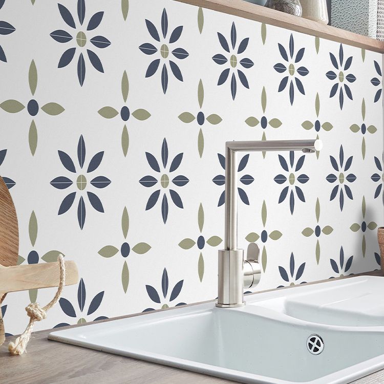 Lisslune | Square Peel & Stick Tile with Pattern Waterproof Tile for Home