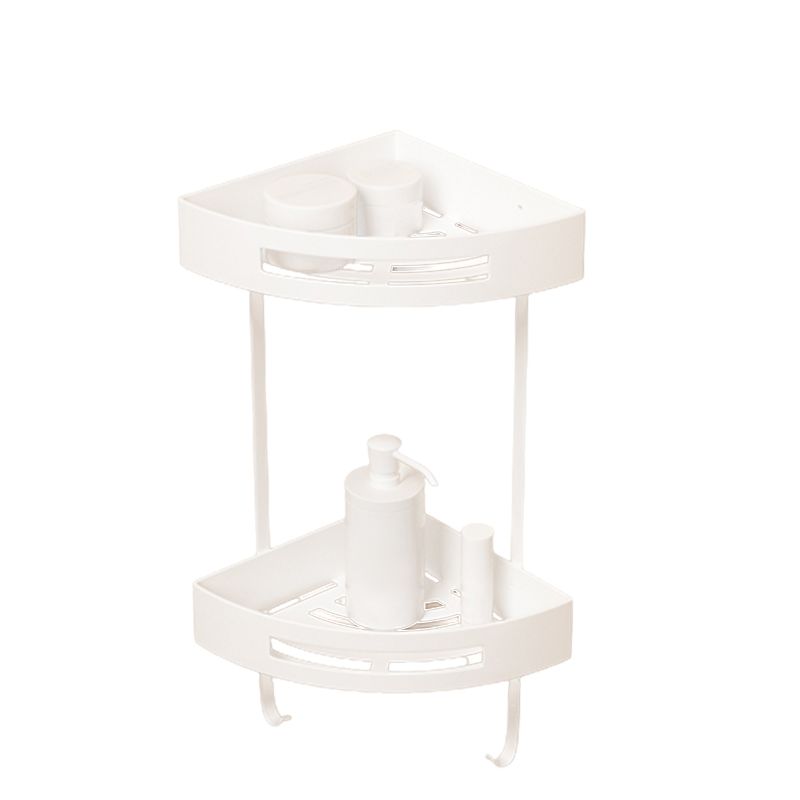 Lisslune | Modern White Bathroom Accessory Set Stainless Steel Bath Hardware Set