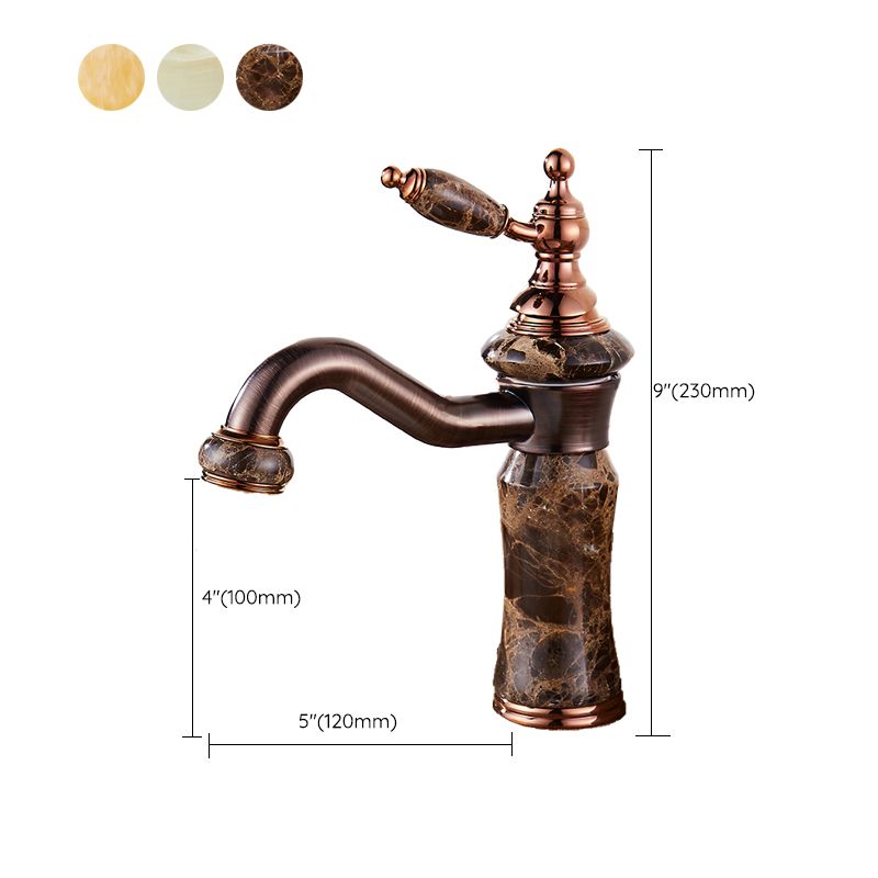Lisslune | Luxury Ship Basin Faucet Lever Handle Round Ship Basin Bathroom Faucet