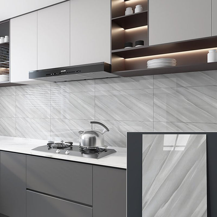 Lisslune | Modern Peel and Stick Backsplash Tiles Rectangular Home Depot Peel and Stick Tiles