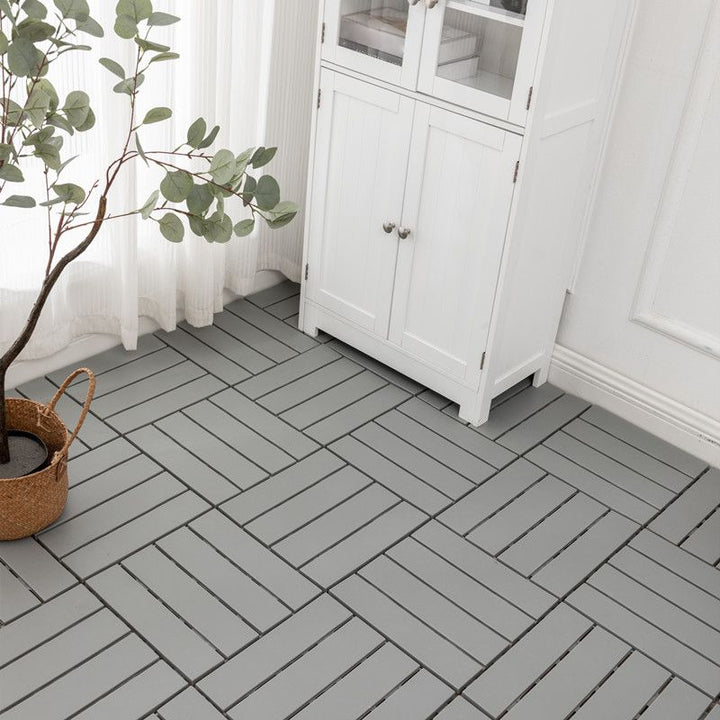 Lisslune | Scratch-resistant terrace boards Installable composite flooring tiles