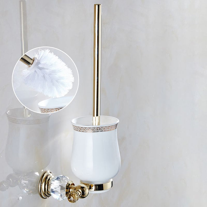 Lisslune | Traditional Brass Bathroom Accessories Single Item or Set