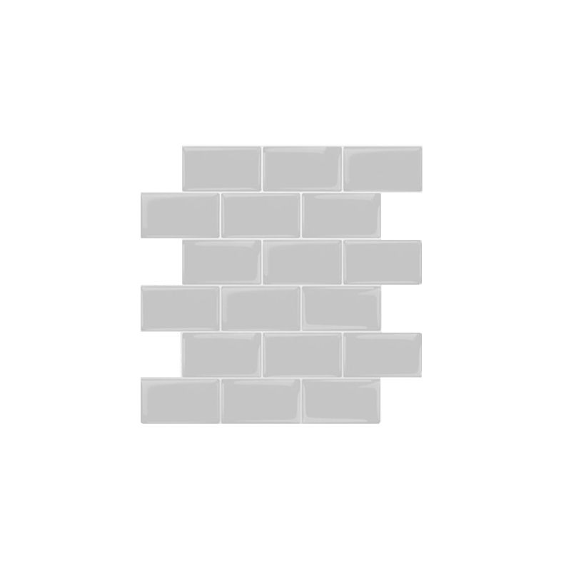 Lisslune | Subway Tile Wallpaper Plastic Waterproof Removable & Stick Subway Tile