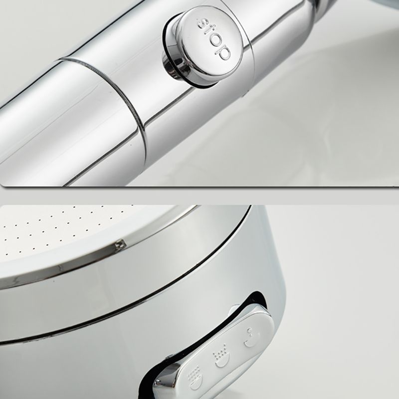 Lisslune | Contemporary 3 Beam Shower Head Adjustable Spray Pattern Rotating Hand Shower