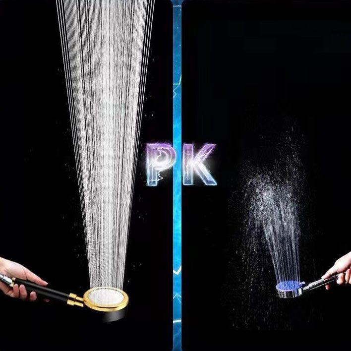 Lisslune | Contemporary Shower Combo Handheld Shower Metal Wall Mount Shower Head Combo