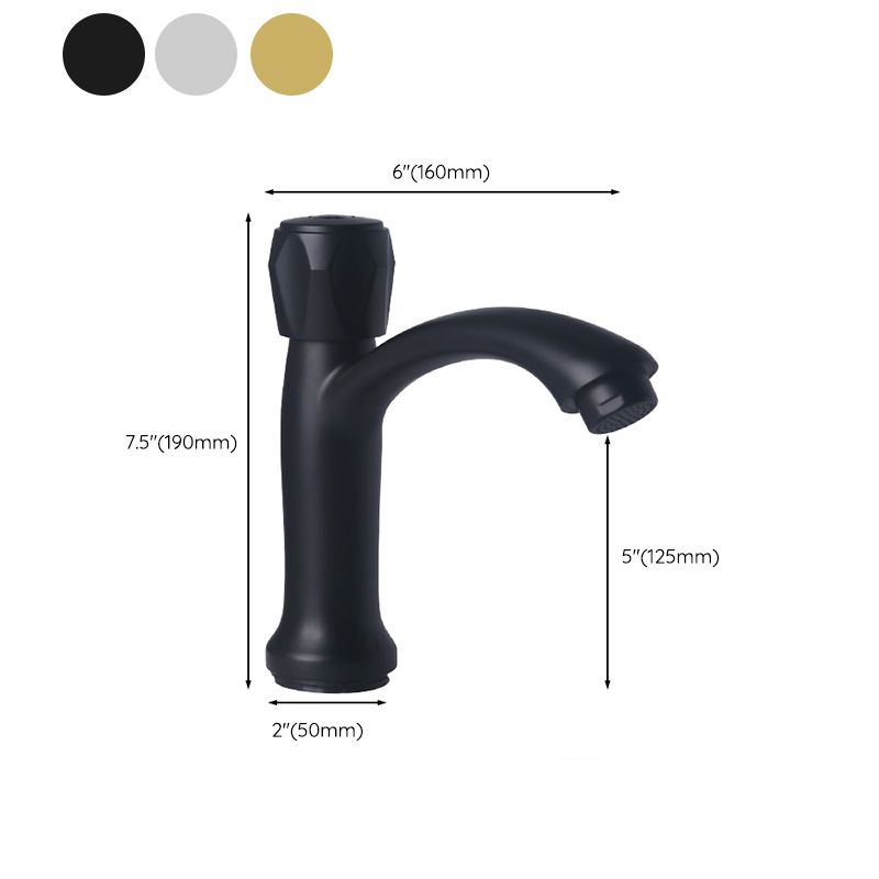 Lisslune | Sink faucet bathroom single lever low arc basin mixer