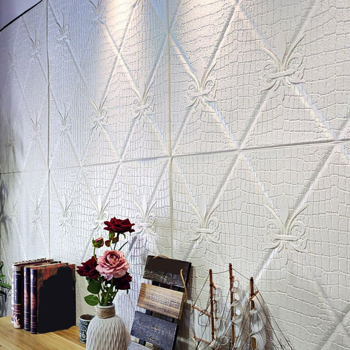 Lisslune | Industrial Wall Board 3D Print Bathroom and Living Room Wall Panel Set of 1