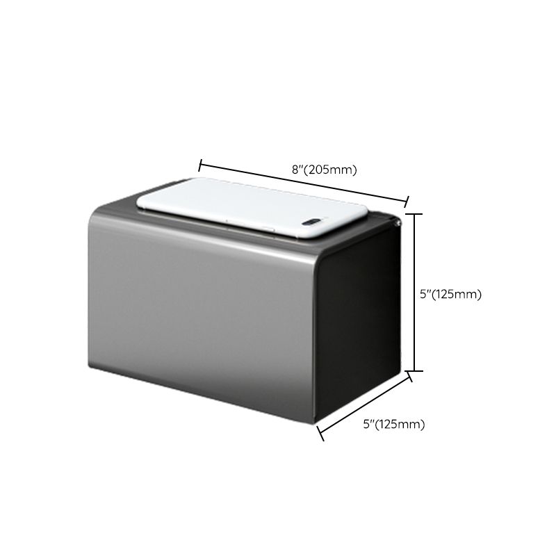 Lisslune | Matte Gray Bathroom Hardware Set Modern Bathroom Accessories Set