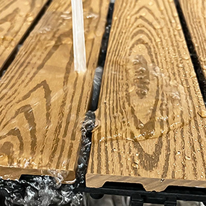 Lisslune | Outdoor Terrace Floor Tiles Composite Terrace Floor Tiles with Waterproof