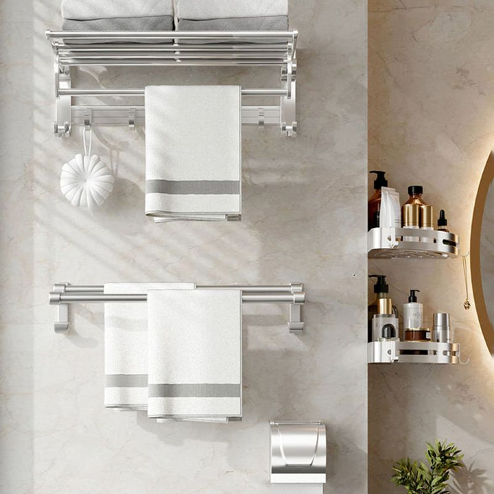 Lisslune | Traditional Bath Shelf Stainless Steel Paper Holder Bathroom Accessories Hardware Set