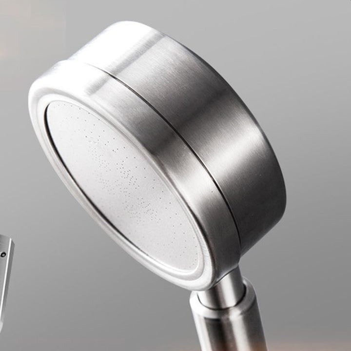 Lisslune | Round Shape Handheld Showerhead Traditional Metal Wall Mounted Hand Shower