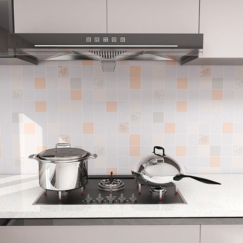 Lisslune | Waterproof kitchen back wall mosaic tiles Smooth peeling and sticking wall tiles
