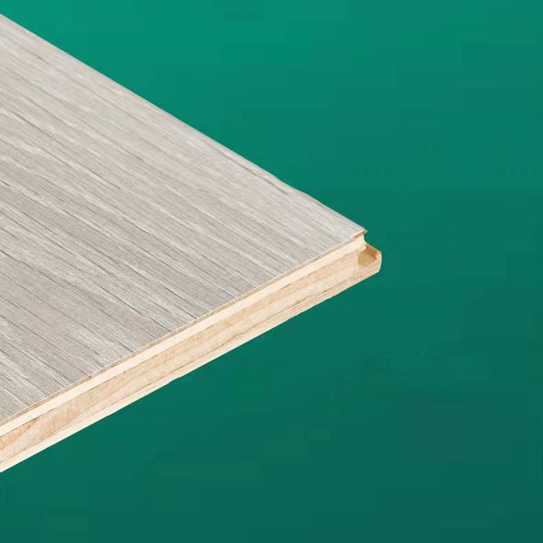 Lisslune | 49"x8" width E0 natural solid wood laminate flooring, click-lock, waterproof