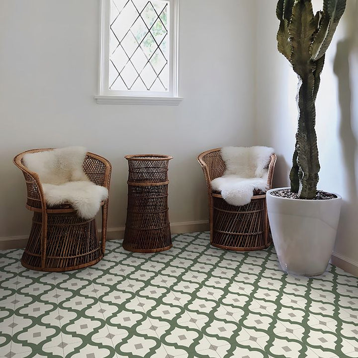 Lisslune | Field tile wallpaper square PVC removable and adhesive back tile