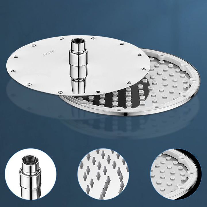 Lisslune | Solid square showerhead Standard spray pattern Large showerhead