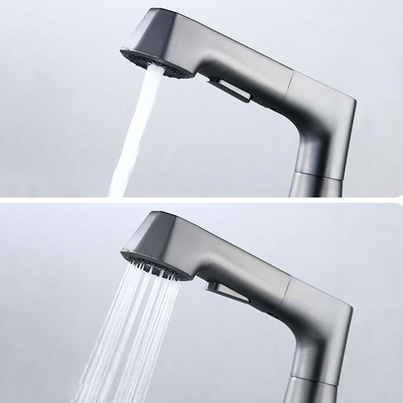 Lisslune | Modern Faucet Solid Copper Centerset Bathroom Faucet