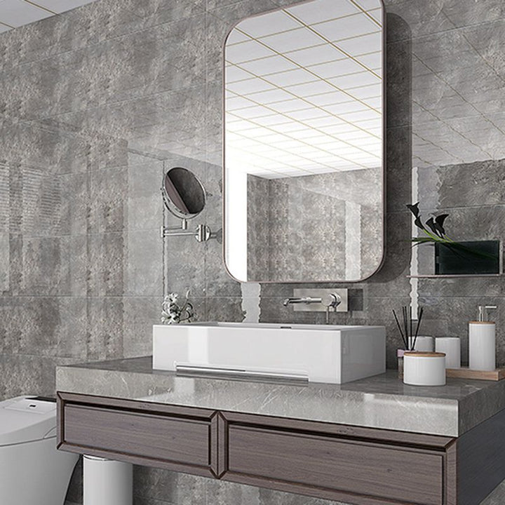 Lisslune | Single Tile Peel and Stick Back Splash Modern Style Bathroom Peel and Stick Back Splash