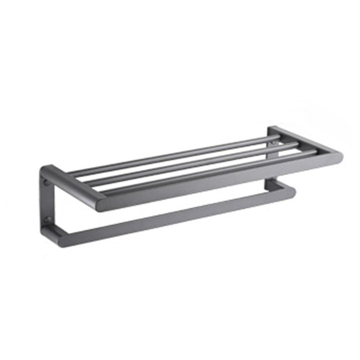 Lisslune | Modern Stainless Steel Towel Ring Bathroom Set Bathroom Shelf Bathroom Accessories Set