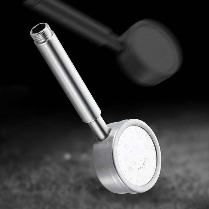 Lisslune | Stainless Steel Shower Head Modern Style Round-Shaped Shower Head