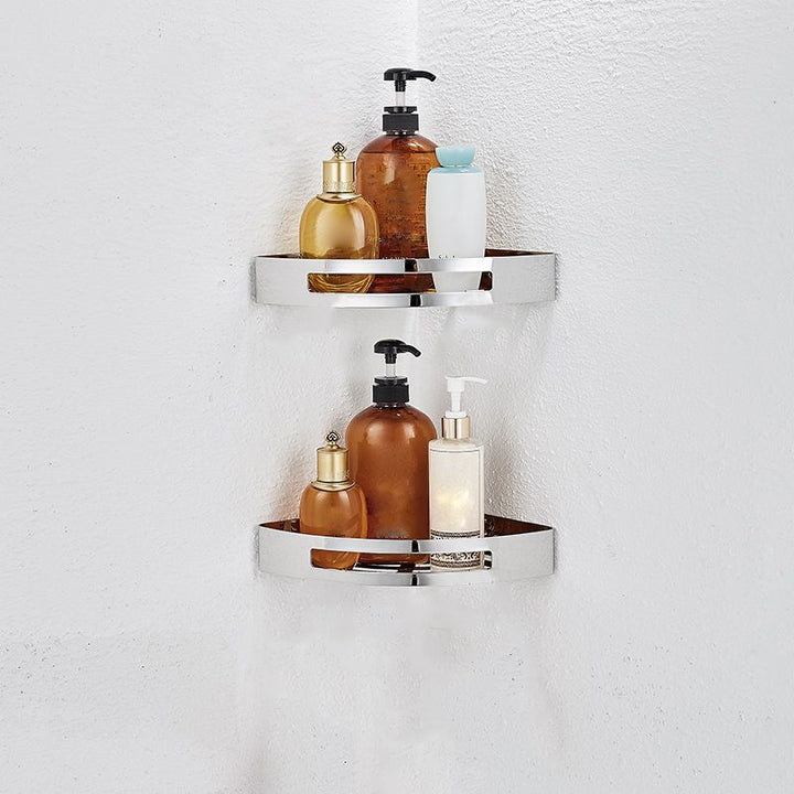 Lisslune | Modern Steel Bathroom Accessories Set Silver Bathroom Accessories Kit