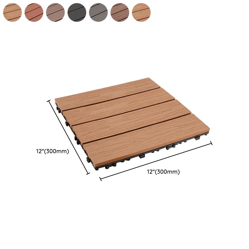 Lisslune | Composite Deck Board Solid Color Installation Boards Made of Wood