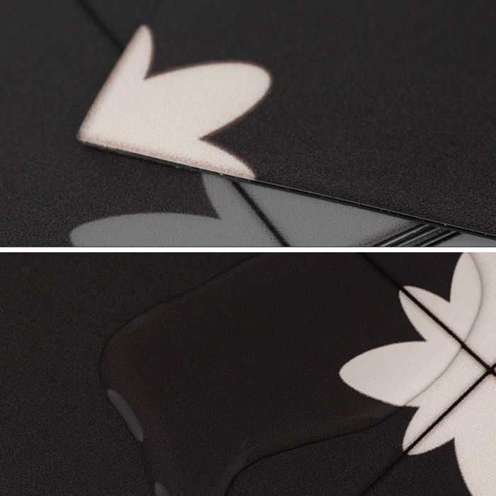Lisslune | PVC Peel and Stick Splash Protection Square Single Panel Wallpaper with Water Resistant