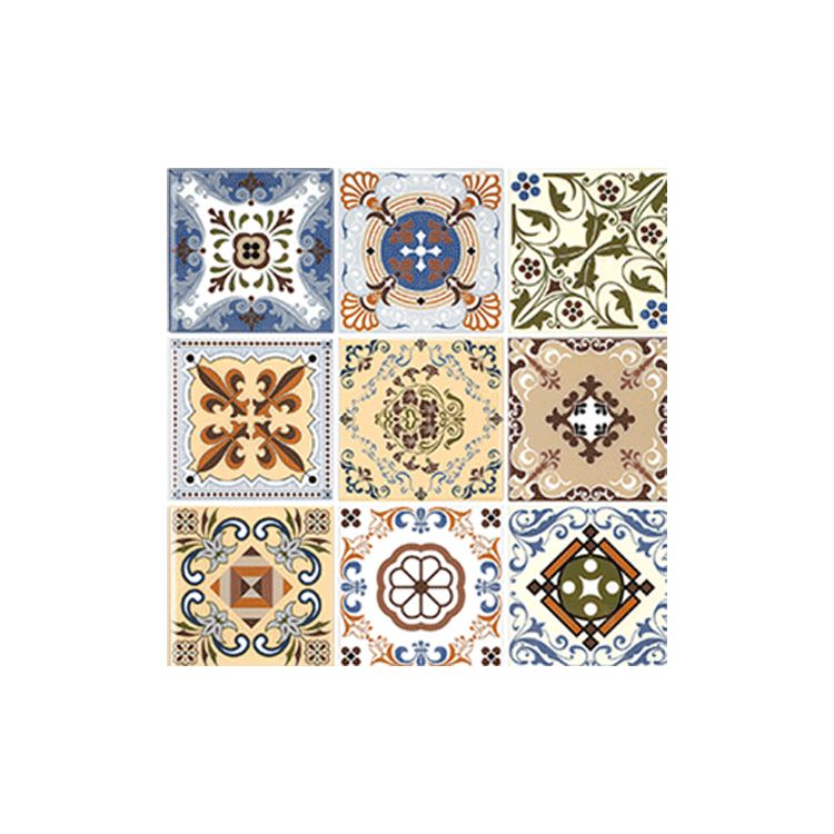 Lisslune | Plastic Peel & Stick Mosaic Tile Square Waterproof Peel and Stick Backplate