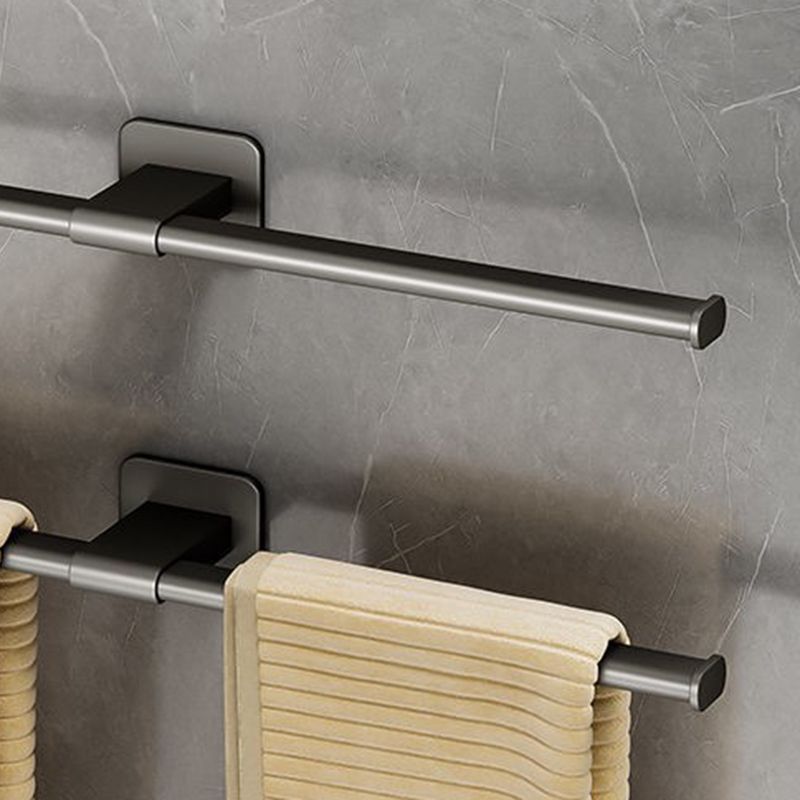 Lisslune | Contemporary Aluminum Bathroom Accessories Set Towel Bar Bathroom Accessories