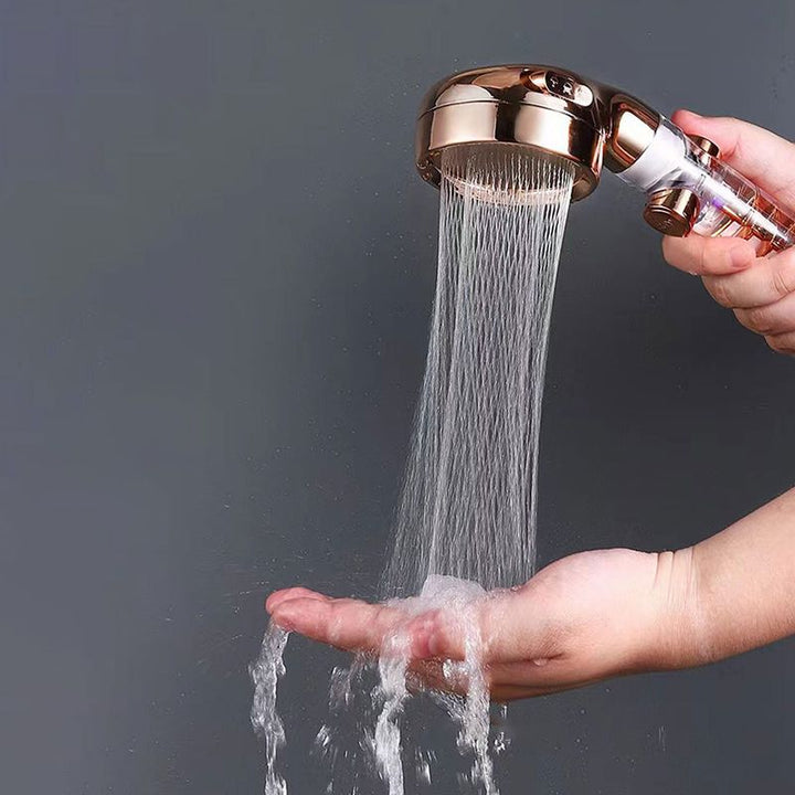 Lisslune | 3 Settings Shower Combo Wall Mounted Stainless Steel Handheld Shower