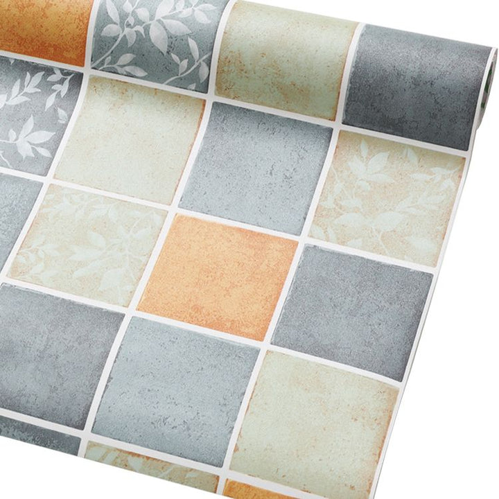 Lisslune | PVC waterproof mosaic tile for bathroom splash protection scratch-resistant