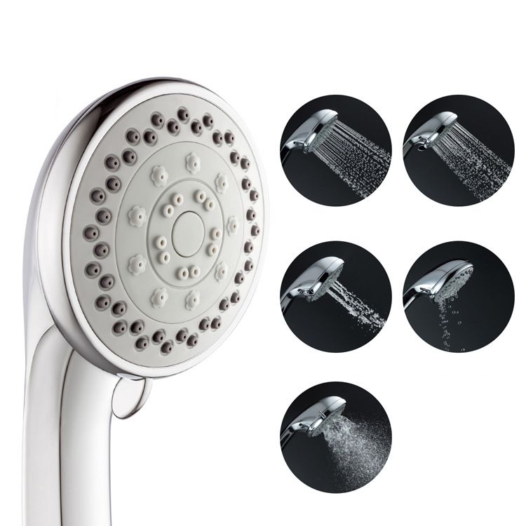 Lisslune | Single Double Showerhead Square High Arc Showerhead Combo in Chrome