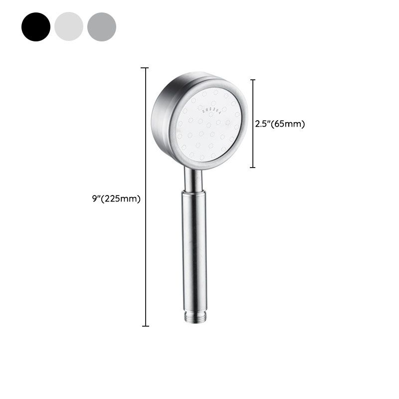 Lisslune | Metal Handheld Showerhead Modern Solid Color Round Showerheads