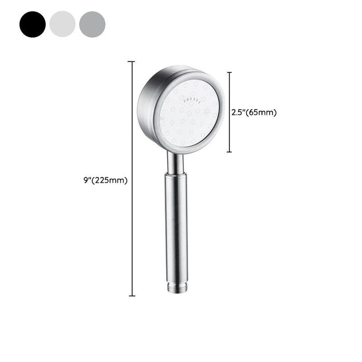 Lisslune | Metal Handheld Showerhead Modern Solid Color Round Showerheads