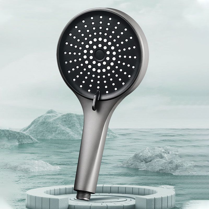 Lisslune | Plastic Hand Shower Round Handheld Showerhead with Self-Cleaning