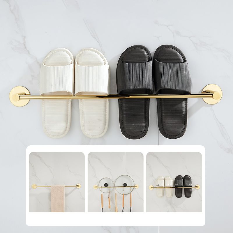 Lisslune | 2-piece bathroom accessory set modern stainless steel slipper rack