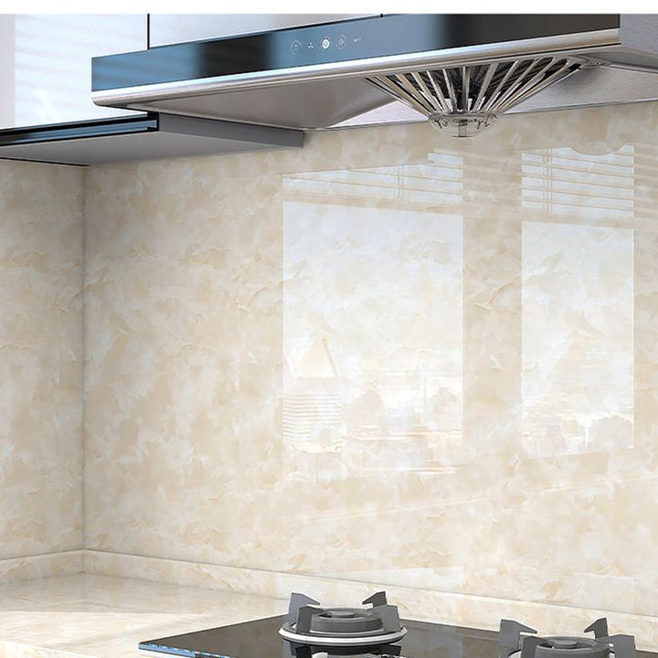 Lisslune | Modern Peel & Stick Field Tile PVC Rectangular Wallpaper for the Kitchen