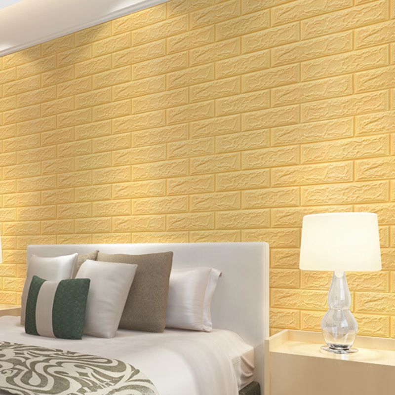 Lisslune | Industrial Wall Paneling Peel and Stick Wood Look Design Waterproof Foam Wall Paneling