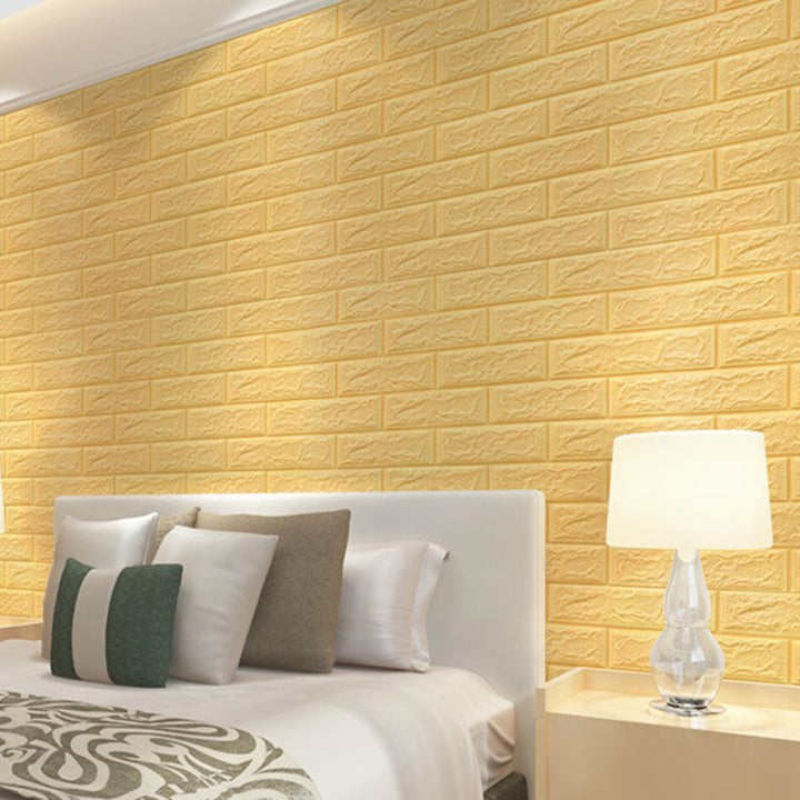Lisslune | Industrial Wall Paneling Peel and Stick Wood Look Design Waterproof Foam Wall Paneling