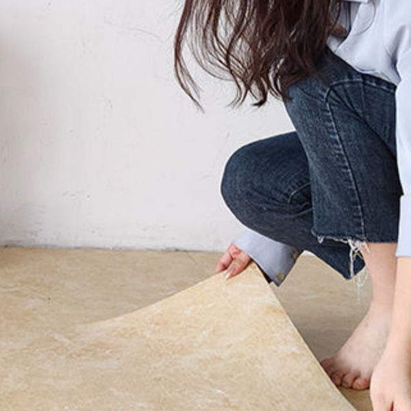 Lisslune | Modern Indoor Vinyl Flooring Marble Print Square PVC Vinyl Flooring