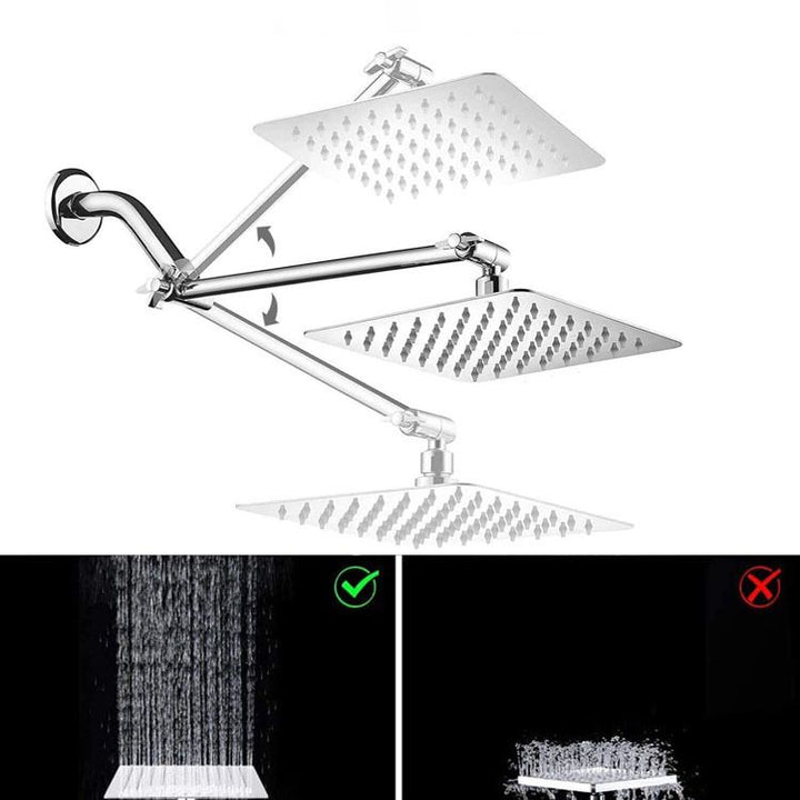 Lisslune | Simple Function Handheld Shower Head European Style Antique Rain Shower Head