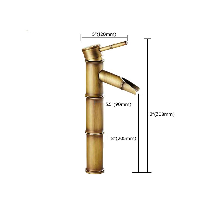Lisslune | Round Single-Handle Water Tap Country Style Faucet
